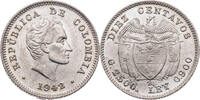 Kolumbien 10 Centavos Kursmünze (1911-1942) -