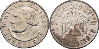 Drittes Reich 2 Reichsmark Zum 450. Geburtstag von Martin Luther -