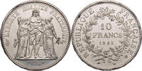 Frankreich, 5. Republik 10 Francs 1965 Herkulesgruppe - Kursm&uuml;nze (1965-... 69.37 US$  +  52.03 US$ shipping