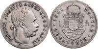 Ungarn, K&ouml;nigreich 1 Forint 1891 KB Franz Josef I. (1848-1916) - Kursm&uuml;n... 46.25 US$  +  52.03 US$ shipping