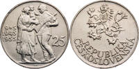 Tschechoslowakei 25 Korun 1955 Auf den 10. Jahrestag der Befreiung von D... 28.91 US$  +  52.03 US$ shipping