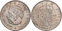 Schweden 2 Kronor 1952 TS Gustav VI. Adolf (1950-1973) - Kursm&uuml;nze (1954... 34.69 US$  +  52.03 US$ shipping