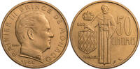 Monaco 50 Centimes 1962 Rainier III. (1949-2005) - Kursm&uuml;nze vz 13.87 US$  +  52.03 US$ shipping