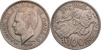 Monaco 100 Francs 1950 Rainier III. (1949-2005) - Kursm&uuml;nze ss-vz, Kratzer 17.34 US$  +  52.03 US$ shipping
