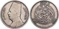&Auml;gypten 5 Qirsh 1933 (1352 AH) Ahmed Fuad I (1922-1936) - Kursm&uuml;nze (192... 28.91 US$  +  52.03 US$ shipping