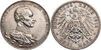 Kaiserreich, Preussen 3 Mark Wilhelm II. (1888-1918) - 25 jähriges Thronjubiläum -