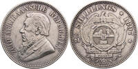 S&uuml;dafrika 2 1/2 Shillings 1897 Kursm&uuml;nze (1892-1897) ss, Kratzer 63.59 US$  +  52.03 US$ shipping