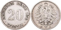 Kaiserreich 20 Pfennig Kursmünze (1873-1877) -