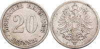 Kaiserreich 20 Pfennig Kursmünze (1873-1877) -