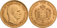 Griechenland 20 Drachmen George I. (1863-1913) - Kursmünze -