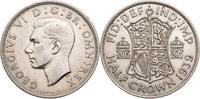 Großbritannien Half Crown Georg VI. (1936-1952) - Kursmünze (1937-1946) -