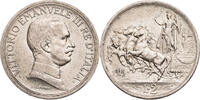 Italien 2 Lire Vittorio Emanuele III. (1900-1946) - Kursmünze (1915-1917) -