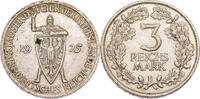 Weimarer Republik 3 Reichsmark Zur Jahrtausendfeier der Rheinlande -