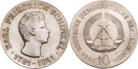 DDR 10 Mark Zum 125. Todestag von Karl Friedrich Schinkel -