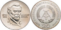 DDR 20 Mark Zum 60. Todestag von August Bebel -