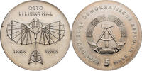 DDR 5 Mark Zum 125. Geburtstag von Otto Lilienthal -