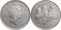 Cook Inseln 50 Dollars 500 Years of America 1492 - Locomotive -
