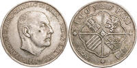 Spanien 100 Pesetas Francisco Franco - Kursmünze (1966-1970) -