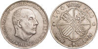 Spanien 100 Pesetas Francisco Franco - Kursmünze (1966-1970) -
