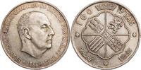 Spanien 100 Pesetas Francisco Franco - Kursmünze (1966-1970) -