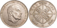 Spanien 100 Pesetas Francisco Franco - Kursmünze (1966-1970) -