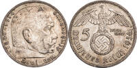 Drittes Reich 5 Reichsmark Hindenburg - Kursmünze (1935-1936) -