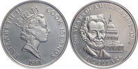 Cook Islands 50 Dollars 500 Jahre Amerika - Abraham Lincoln -