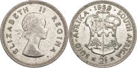 Südafrika 2 Shillings Elizabeth II (1952-2022) - Kursmünze (1953-1960) -