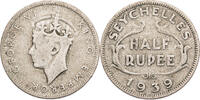 Seychellen 1/2 Rupie George VI. (1936-1952) - Kursmünze -