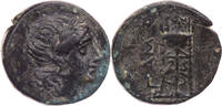  AEs 350-300 v. Chr. Mysien Gambreion, Kopf des Apollon / Dreifuß ss+/ss  80,00 EUR  +  10,00 EUR shipping