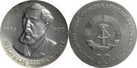 DDR 20 Mark Zum 150. Geburtstag von Wilhelm Liebknecht -