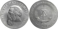 DDR 20 Mark 150th Anniversary of Birth of Friedrich Engels -