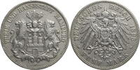 Kaiserreich, Hamburg 5 Mark Kursmünze (1891-1913) -