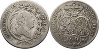 Pfalz-Birkenfeld-Zweibrücken Christian IV. (1735-1775) 20 Kreuzer 1765 M s-ss