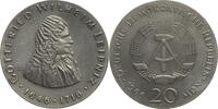 DDR 20 Mark Zum 250. Todestag von Gottfried Wilhelm Leibniz -