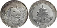China, Volksrepublik 5 Yuan ½ Oz Silber Panda -