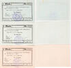 Flatow, Westpreußen 1 Mark, 2 Mark, 3 Mark Komplette Serie von 3 Scheinen -