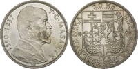 Tschechoslowakei 20 Korun Death of President Masaryk -