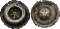 Mainz, Erzbistum Hohlpfennig Adolf I. von Nassau (1373-1390) - Miltenberg -
