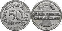 Weimarer Republik 50 Pfennig Kursmünze (1919-1922) -