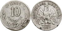 Mexiko 10 Centavos Kursmünze (1869-1897) - Mexico City -