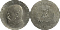 DDR 5 Mark Zum 125. Geburtstag von Robert Koch -