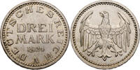 Weimarer Republik 3 Mark Kursmünze -