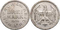 Weimarer Republik 3 Mark Kursmünze -