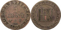Westfalen, Königreich 5 Centimes Hieronymus Napoleon (1807-1813) -