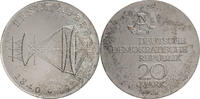 DDR 20 Mark Zum 75. Todestag von Ernst Abbe (1840-1905) -