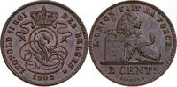 Belgien 2 Centimes Kursmünze (1869-1909) -