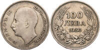 Bulgarien 100 Leva Boris III. (1894-1943) - Kursmünze -