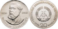 DDR 20 Mark Zum 150. Geburtstag von Wilhelm Liebknecht -