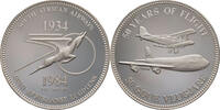 Medaille 1984 Südafrika Auf 50 Jahre South African Airways 1934-1984 PP (gekapselt)
